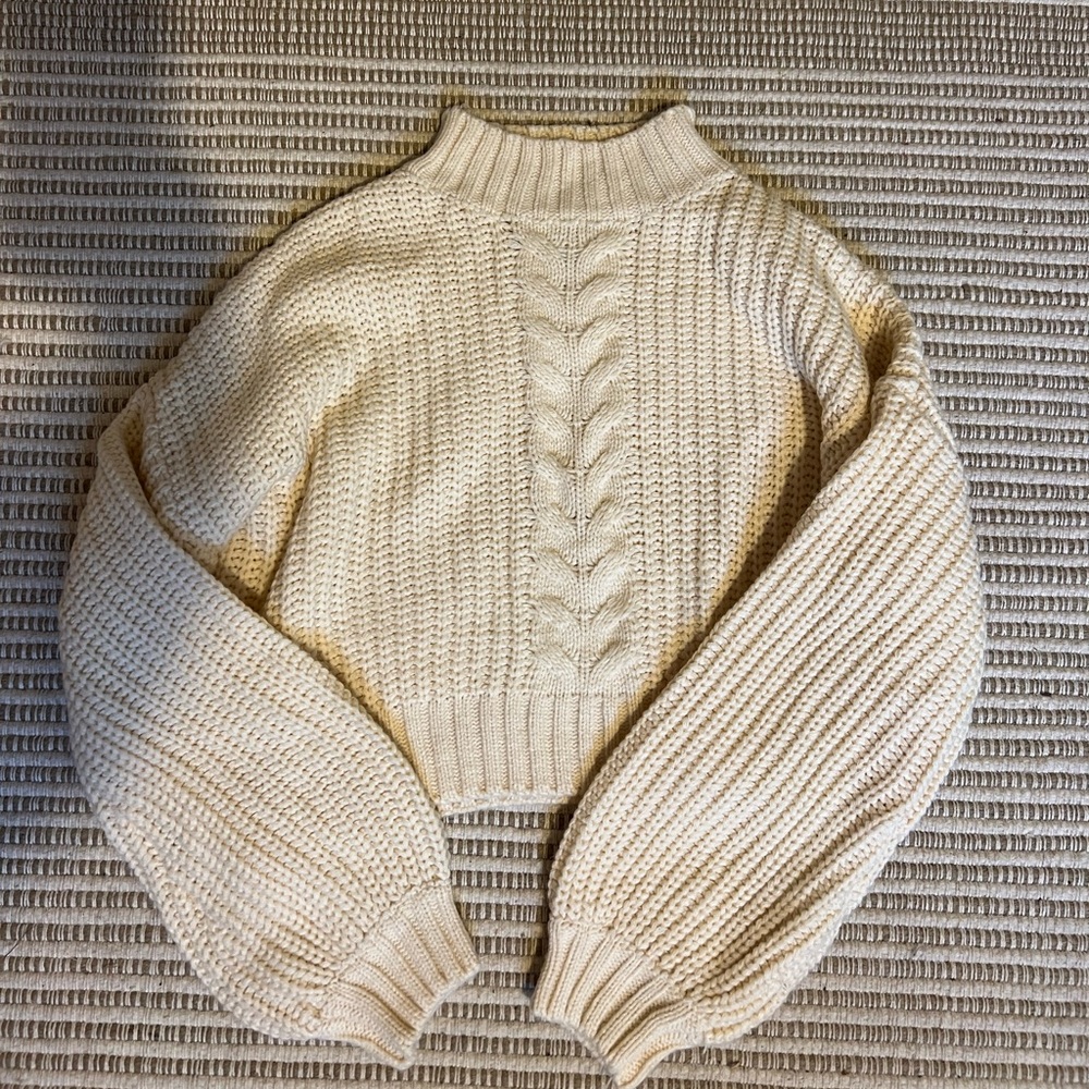 Princess Polly Cropped Turtle Neck Sweater